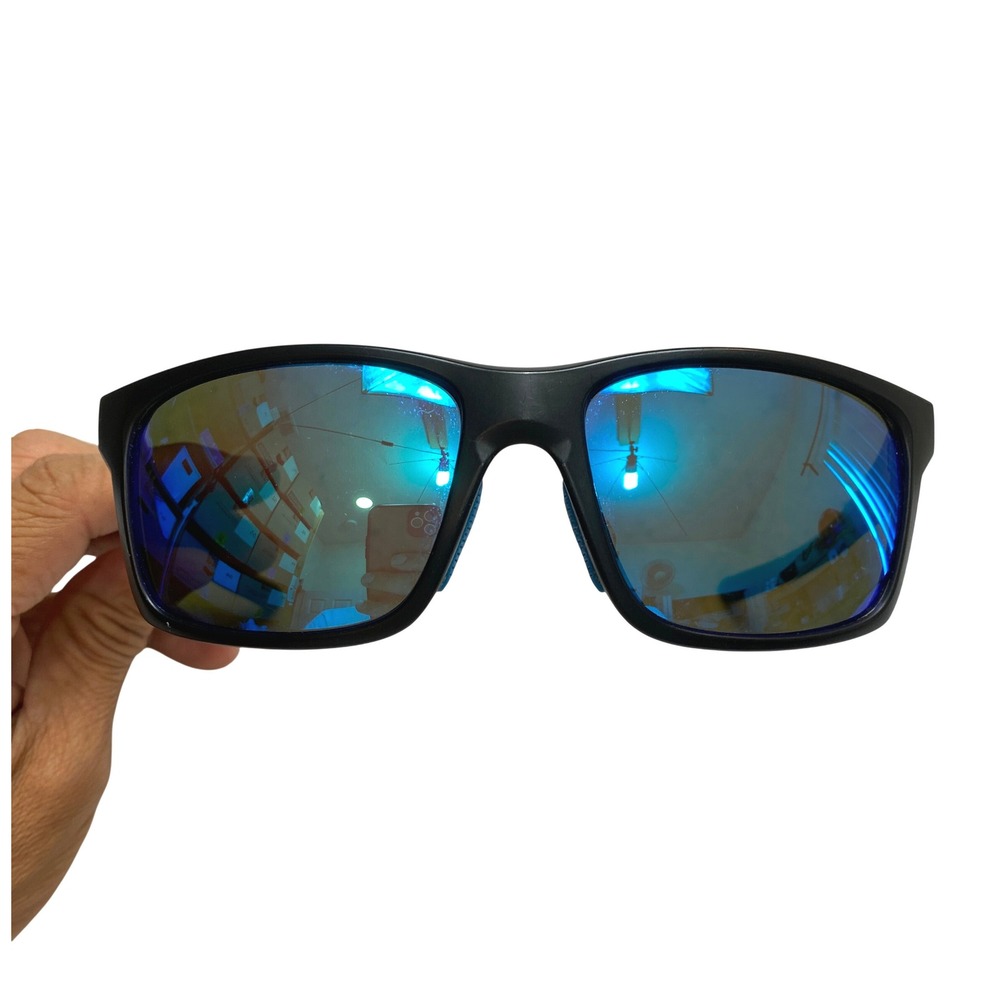 Flying Fisherman Freeline 7706BSB Sunglasses Matte Black Blue Mirror Polarized